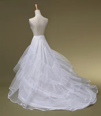 
ZH0438X Wedding Petticoat Marriage Gauze Skirt Crinoline Underskirt Wedding Accessories Jupon Mariage 
