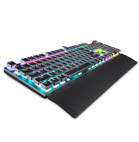 

AULA SI-2088 Latest mechanical keyboard hot sell & more colorful backlight mechagaming keyboard & professional ergonomics design