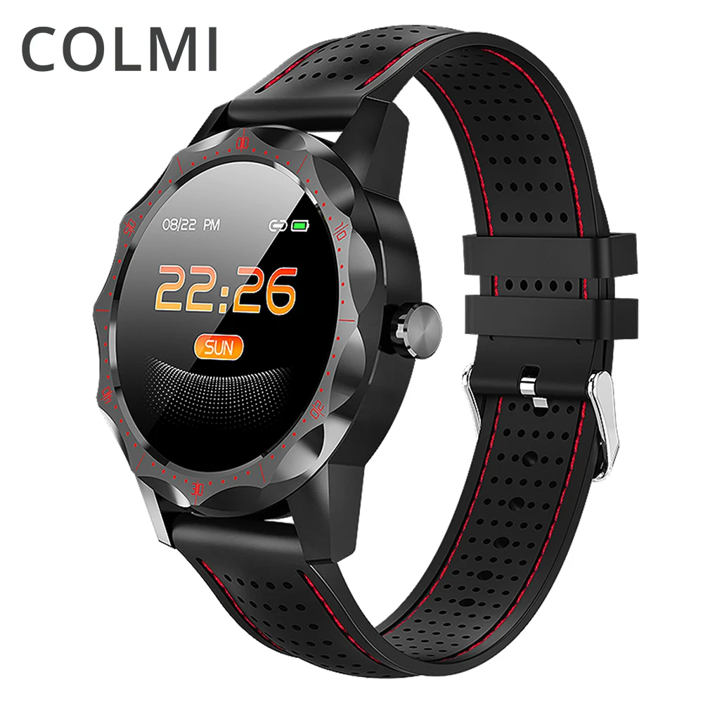 

2019 Hot Promotion Fitness Heart Rate Blood Pressure Monitoring Sports smart watch APP connect Android IOS