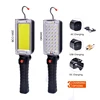 Three Charge Models Rechargeable Battery Work Smd Light Stand Magnetic Base Car Repair Hook Cob Led Worklight