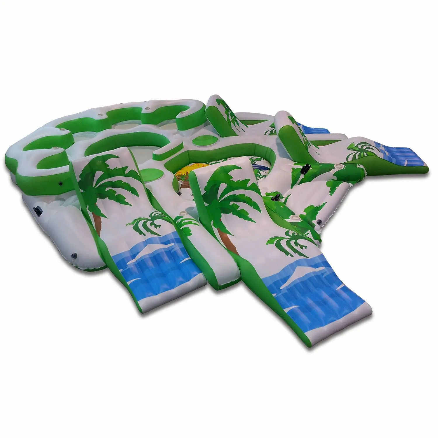 Tropical Tahiti giant 6 person Inflatable