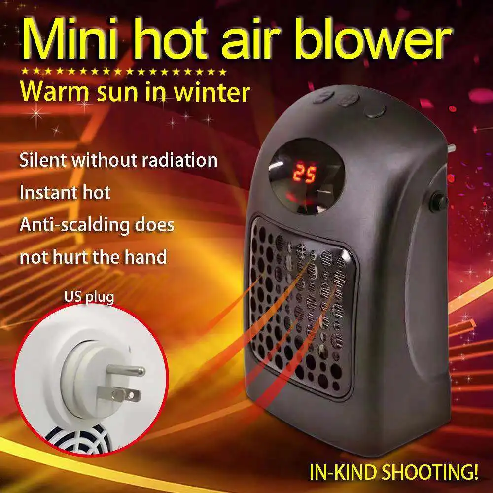 900w Fast Portable Powerful Mini Fan Heater Handy Electric Heater For Large Rooms Buy Mini Fan