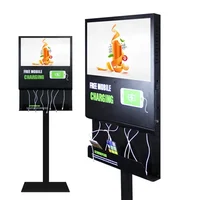 

21.5inch Android Wifi network fast charge cell mobile phone charge charging station kiosk for restaurants