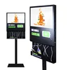 21.5inch Android Wifi fast charge cell mobile phone charge charging station kiosk for restaurants