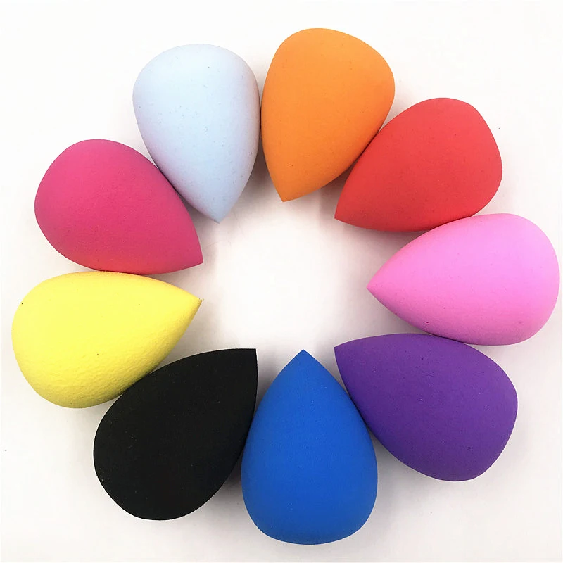 

2019 Amazon Promotional Beauty Makeup Blender Best Sell Non Latex Beauty Makeup Sponge, Pink;black;yellow