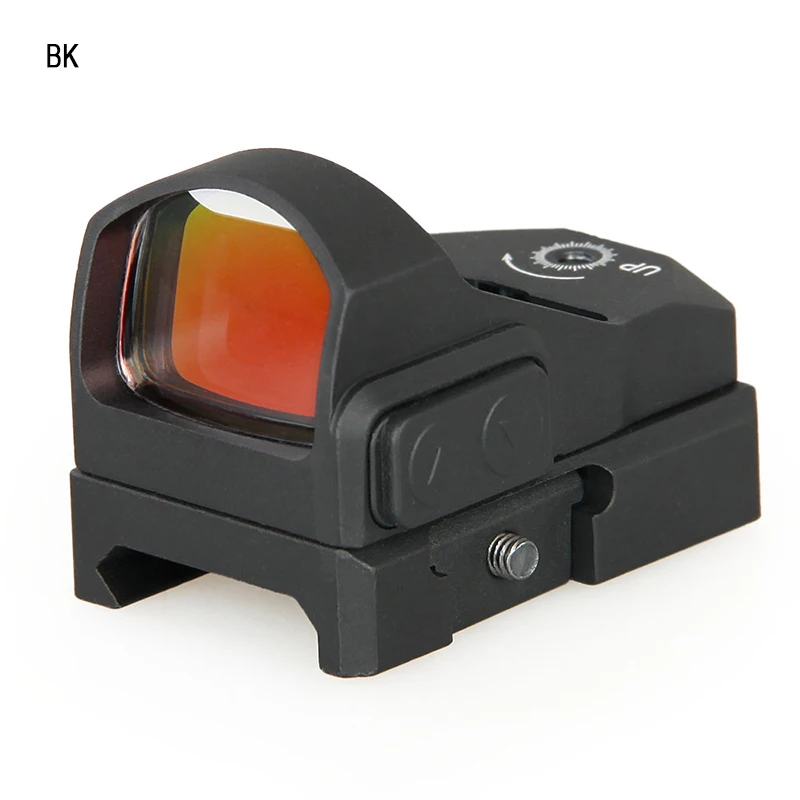 

Hot Sale High Quality Holographic Manual Adjustment Customized Logo Red Dot Sight War Game HK2-0117, Black