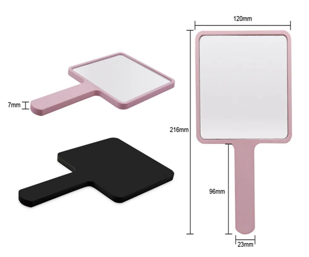 Square Handheld Salon Barbers Hairdressers Beauty Cosmetic Makeup