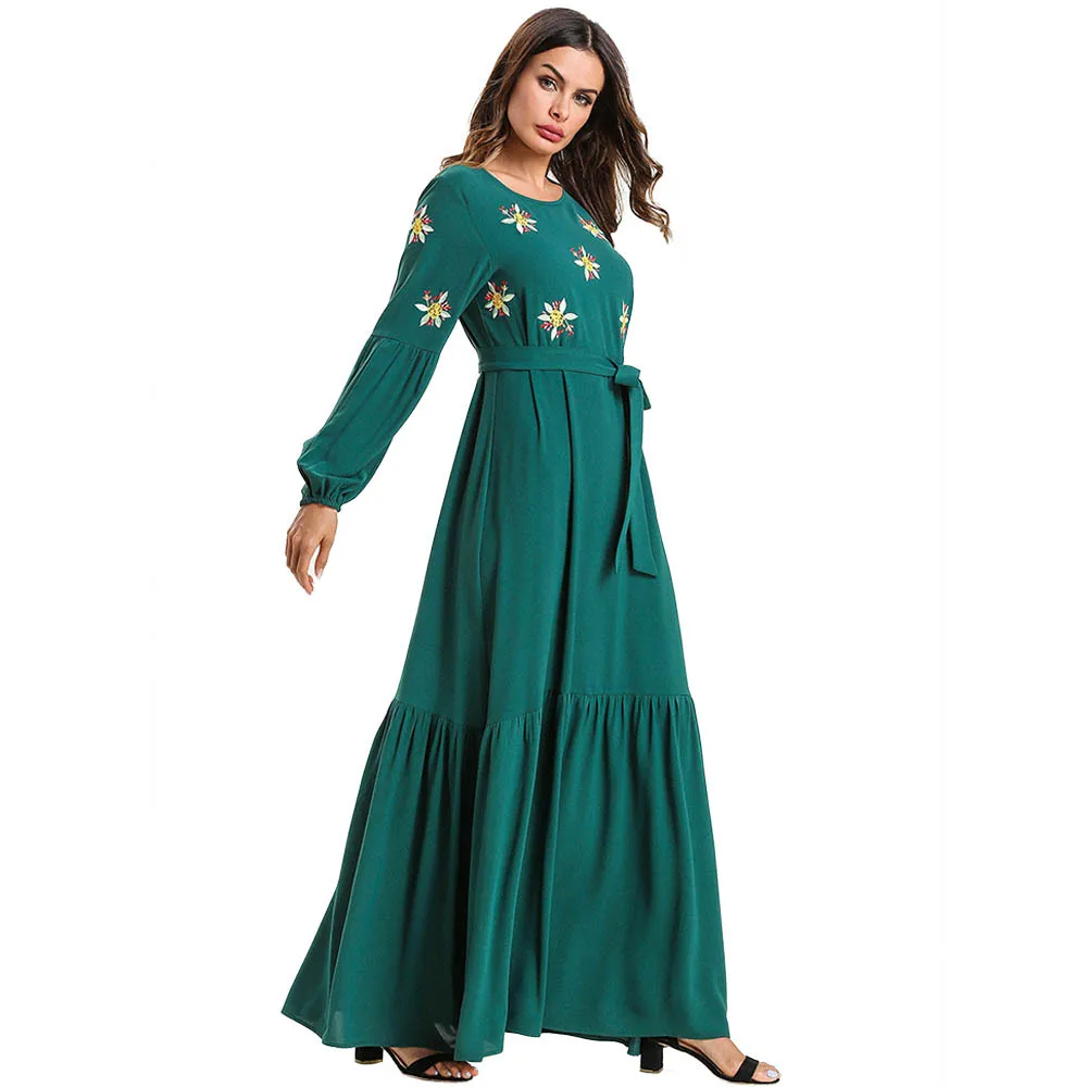 

Hot Selling Dubai Farasha Kaftan For Muslim Wear Islamic women clothing fashion kaftan dress