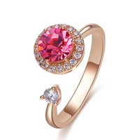 

Embellished with crystals from Swarovski Custom Logo Rotating Designer Finger Ring
