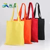 Custom Colorful 100% Cotton heavy duty canvas blank wholesale tote bags, Hot Selling Factory Promotional Shopping Bag