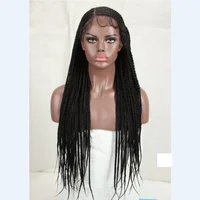 

China Supply Braiding Synthetic Hair Lace Front Wigs 30 inches