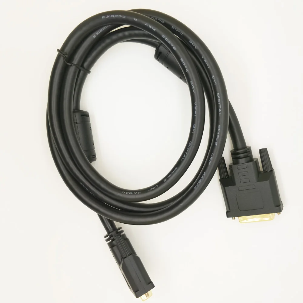 DVI Male to DVI Male Support High Resolution LCD Monitor 6ft