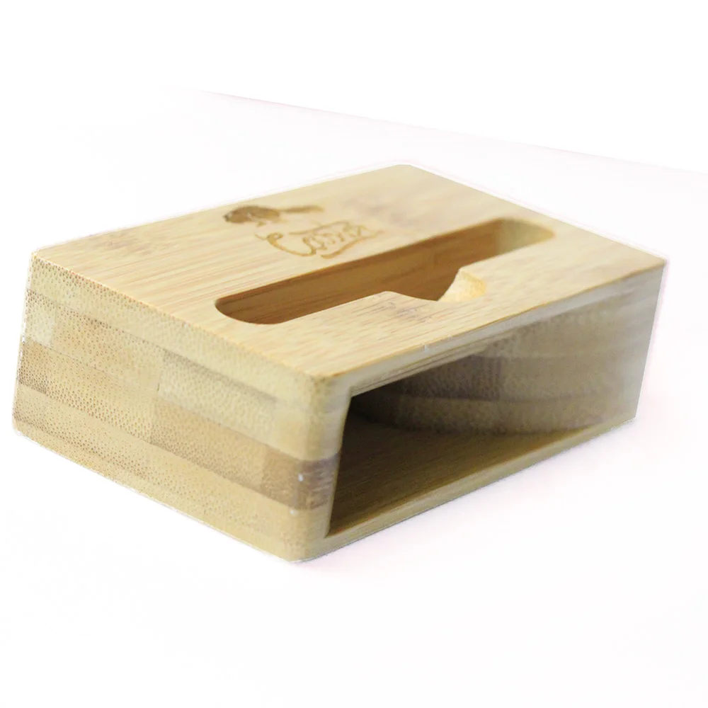 

Eco-friendly Wooden Bamboo Custom LOGO Steady Vertical Type Mini Portable Speaker