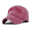 New Top Design New York EST 1625 Style Baseball Hat Pink Baseball Cap