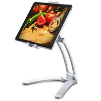 

2 in 1 Wall Desktop Tablet Stands Kitchen Tablet Mount Stand Phone Holder