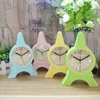 Wholesale Stock Small Order Creative Household Decorative Plastic Eiffel Tower Shape Lazy Wake-up Alarm Clock