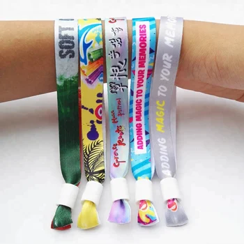 woven festival wristbands