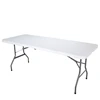 Modern designs low price HDPE plastic folding camp table for outdoor activity