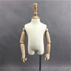 Adjustable tailor abstract high glossy kids half body draping mannequin
