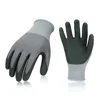 Super Light Micro Foam Nitrile Coating Safety Gardening Working Gloves With PVC Dots