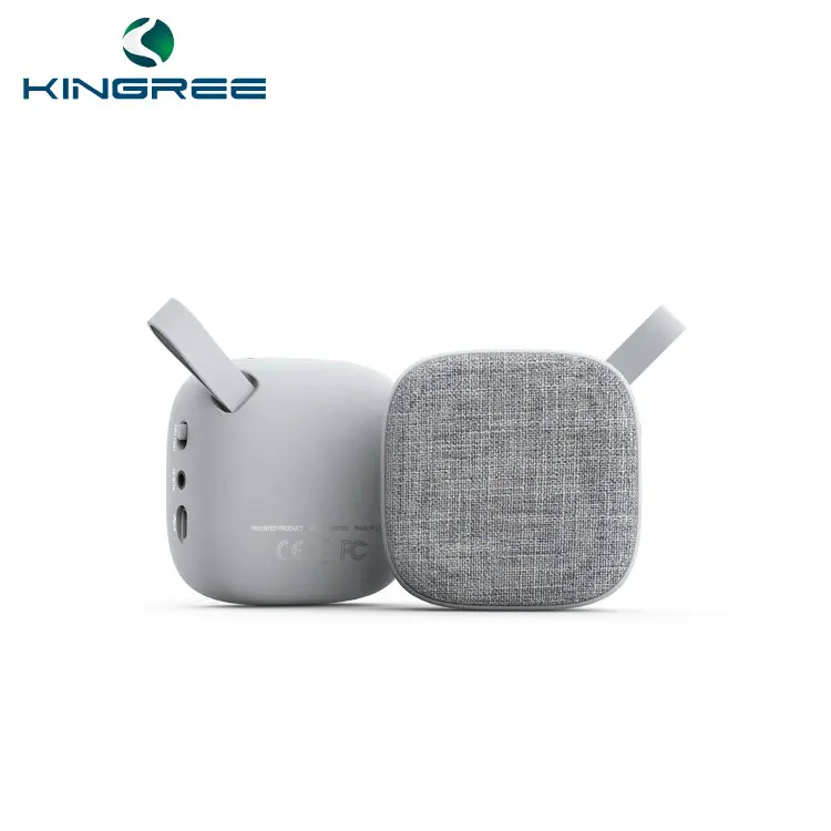 Mini Fabric Speaker for Christmas Gfit Wireless Speaker Bluetooth Portable with Rubber Print - ANKUX.COM
