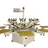 Semi-auto Carousel Screen Printer Textile printing Machine for clothes