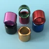 High quality Straight cylinder aluminium height 9 mm birds rings pigeon bands poultry leg band chicken ring