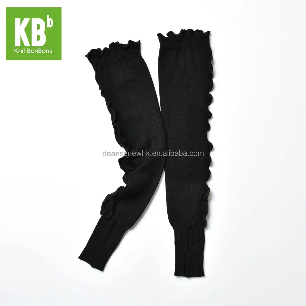 
New Fashion Custom Made 100% Acrylic Ladies Knit Leg Warmer 