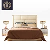 hotel simple double bed designs contemporary bedroom sets furniture modern luxury leather king size bed