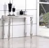 Marble top stainless steel buffet furniture