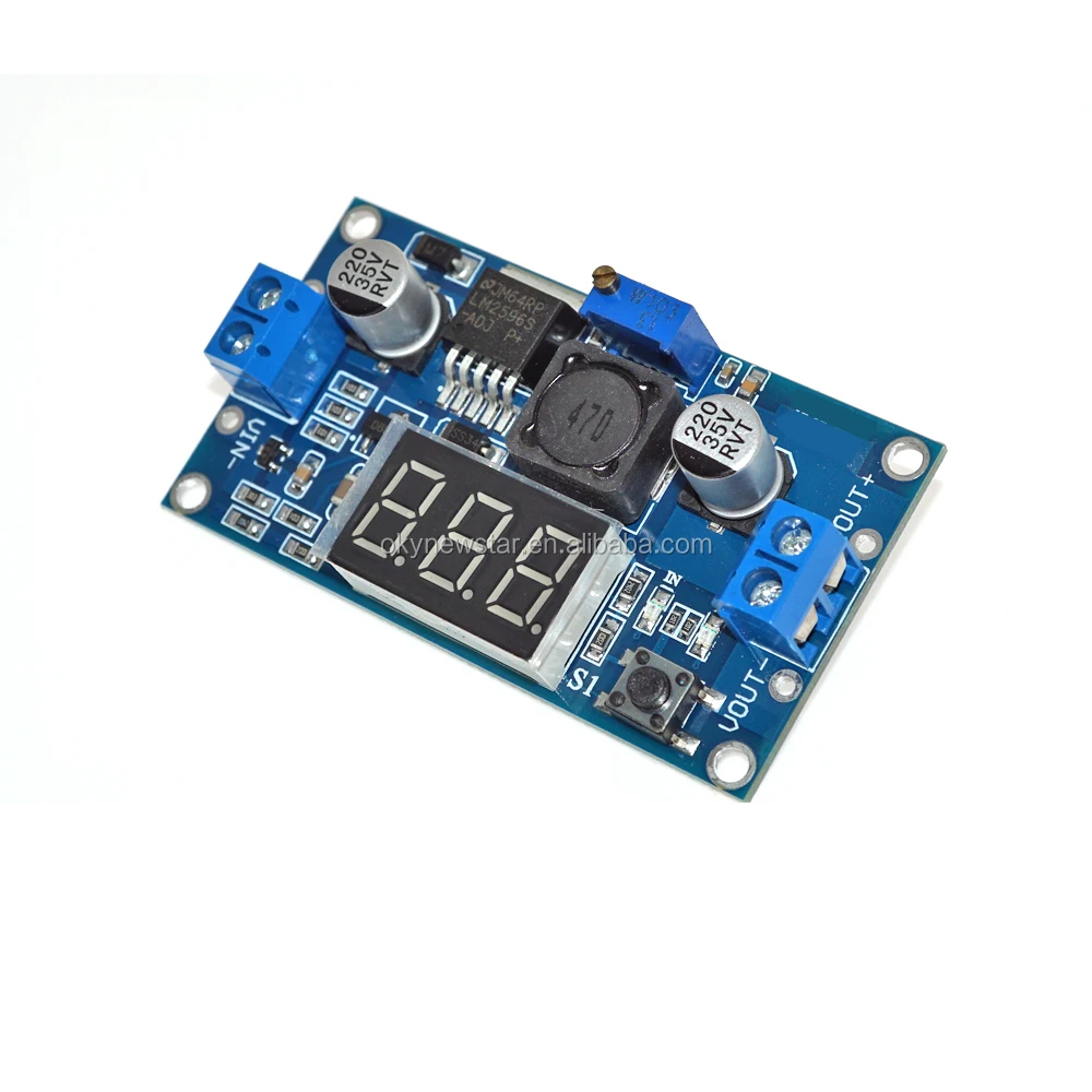 

Okystar OEM/ODM DC DC Step Down Module Voltage Regulator Power Buck Converter LM2596