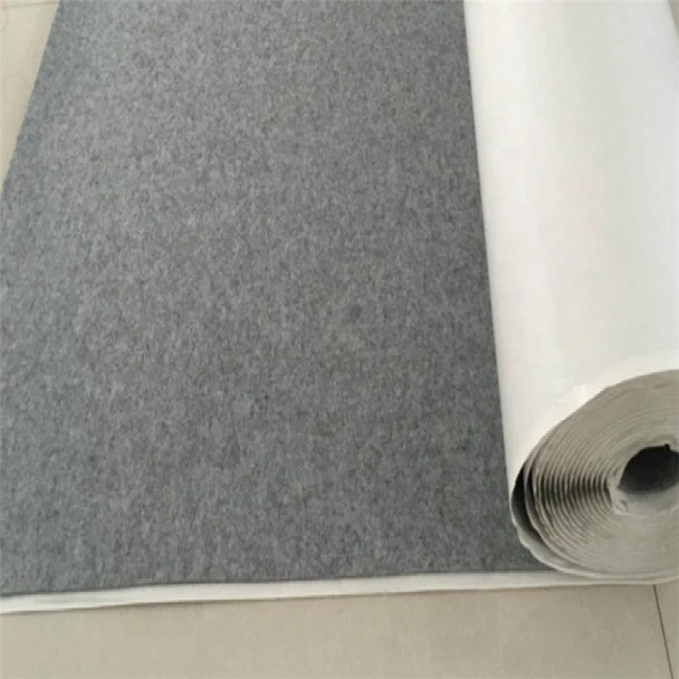 
Non woven felt/ Needle felt adhesive backed felt roll 