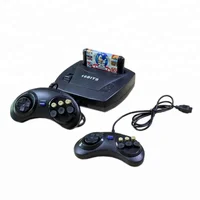 

FACTORY WHOLESALE 16 bit Console TV game console gaming pad controller built in 5 games for SEGA