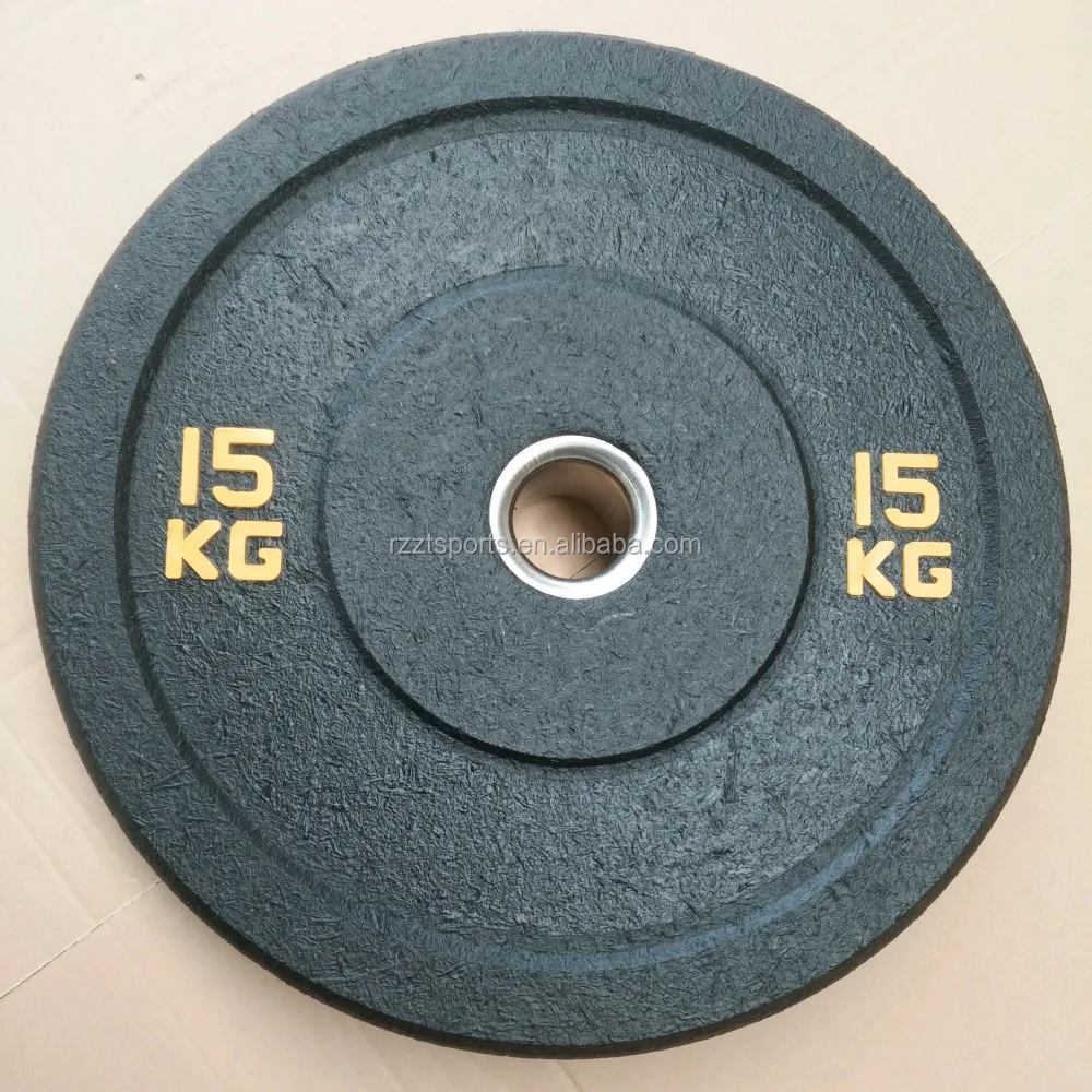 fitness color fleck hitemp bumper plates 15kg yellow.jpg