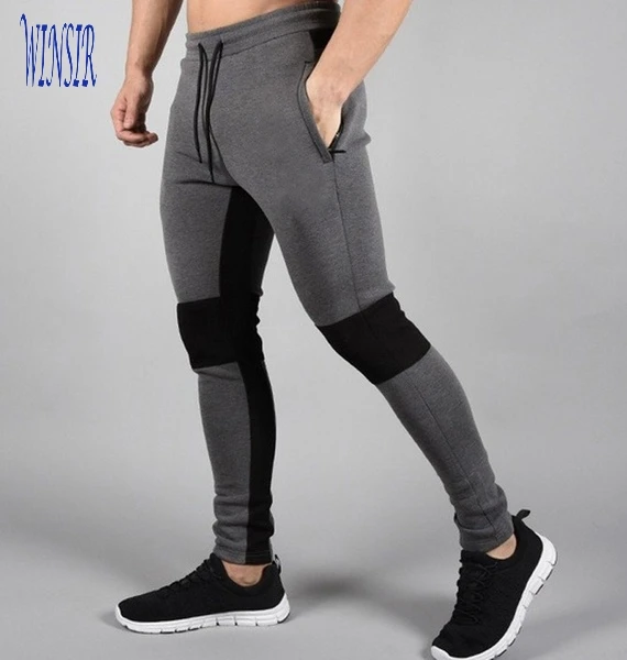 

wholesale Custom Black Cotton Long Trousers Tracksuit Fitness Workout Sweatpants Gym Sport Track wear Sweat pants Men Jogger, Eco friendly dying