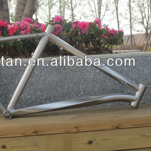 

650B titanium bicycle helix frame