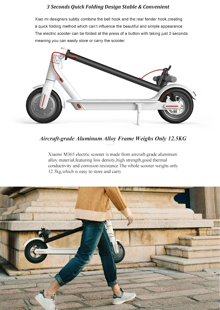 Xiaomi Floding Electric Scooter M365 Buy Official