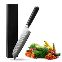 

YangJiang japanese professional Multipurpos Damascus Steel Sharp Kitchen Chef Knife /67 layers kitchen knife damascus chef knife