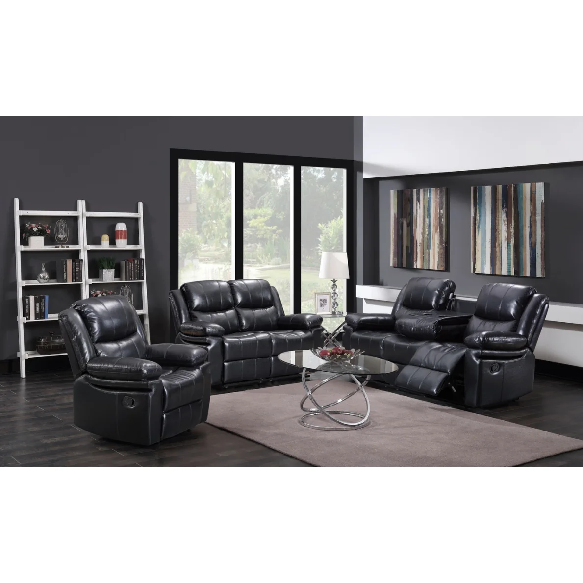 Hot Sale Cheap 3 2 1 Home Cinemal Leather Recliner Sofa Set Buy