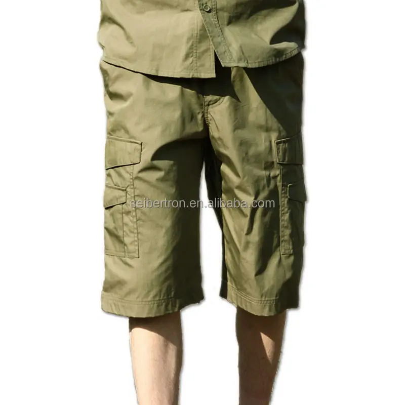 

Seibertron Men's Light Weight Tactical M65 BDU Shorts Military Army Infantry Utility Cargo Shorts, Black/green/khaki