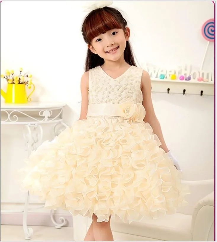 baby yellow wedding dress