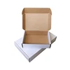Professional manufacturer supply plain white or brown kraft cardboard simple CD mailer boxes