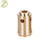 CNC machining high quality Hpb59-1brass/copper round sleeve bushing