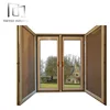 Custom made Teeeyeo import aluminium alloy steel frame casement windows
