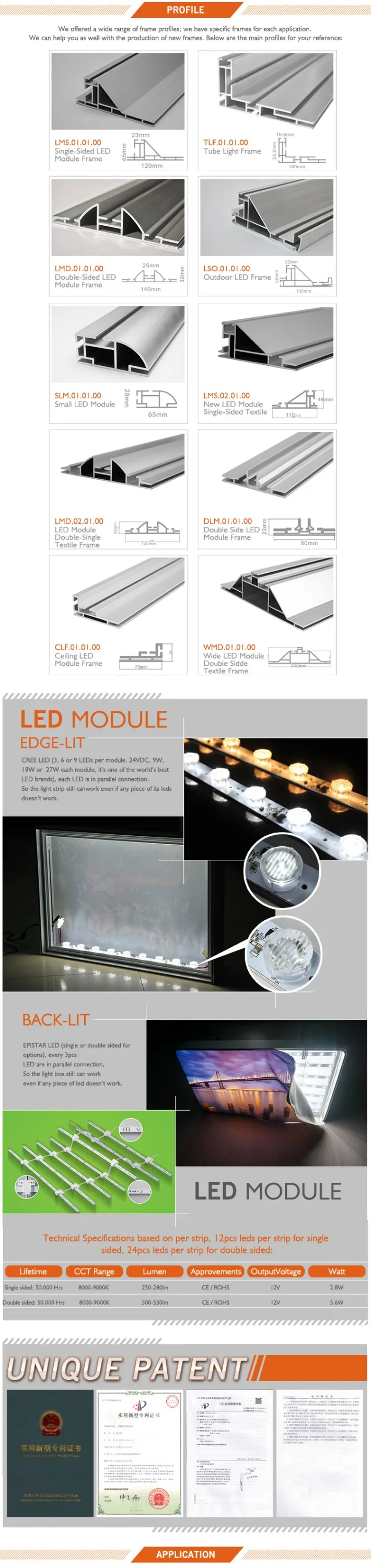 Outdoor Advertising Double Sided Hanging Sign LED Photography Light Box