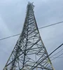 self supporting mobile telecom antenna galvanized steel lattice tower