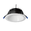 Glare free UGR 19 embedded recessed 8 inches 200mm cutout 38W LED Ceiling Downlight LED Down light 100Lm/w High CRI