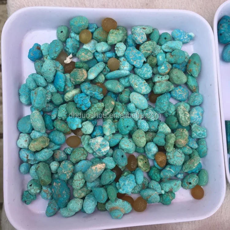 Bulk Wholesale Natural Raw Blue Turquoise Stone Rough For Jewelry