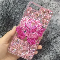 

3D Handmade Crystal Clear Bling Full Diamonds Colorful Shiny Rhinestone Cell Phone Case For Iphone Plus/XR/XS MAX