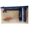 HB Pencils Sharpener Eraser Ballpoint Pen 15CM Ruler School Exam Set Office Stationery Set